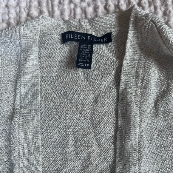 Eileen Fisher Organic Linen Cardigan XS - Picture 3 of 6
